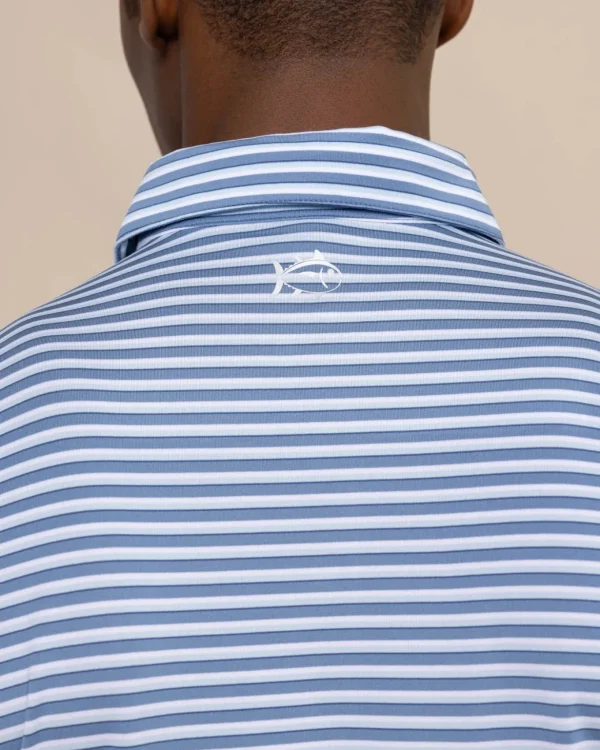 Southern Tide Driver Carova Stripe Polo Shirt< Polo Shirts