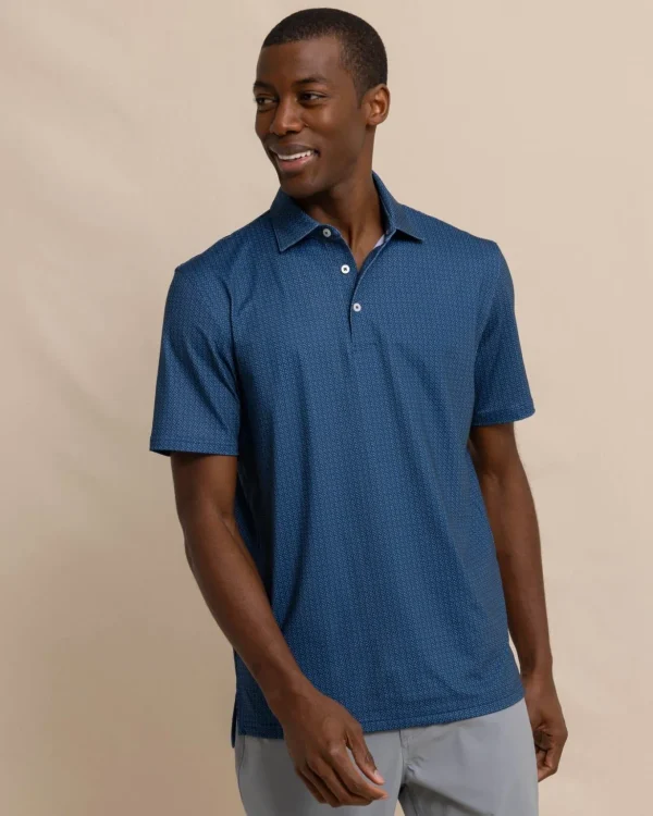 Southern Tide Driver Clubbin It Printed Polo< Polo Shirts