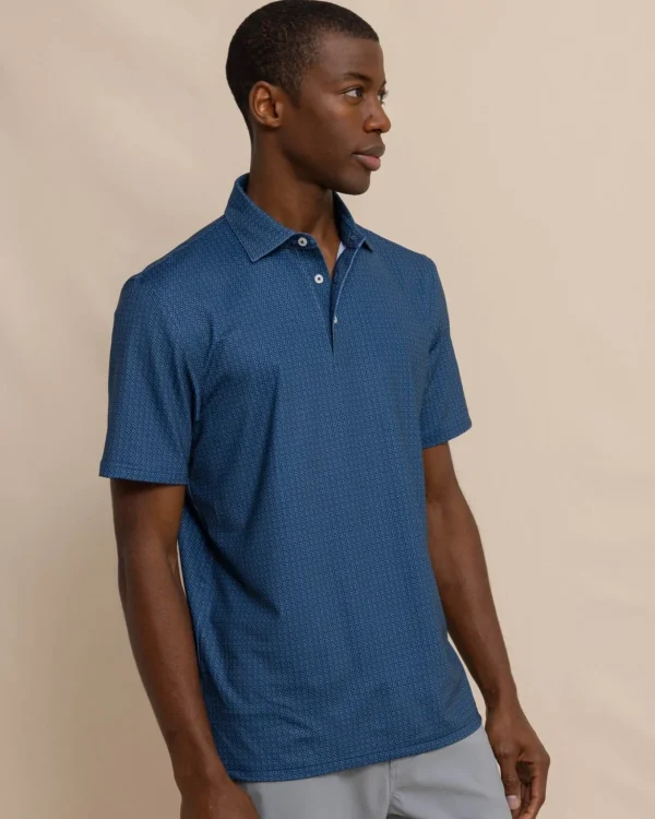 Southern Tide Driver Clubbin It Printed Polo< Polo Shirts