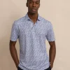 Southern Tide Driver Dazed And Transfused Printed Polo< Polo Shirts