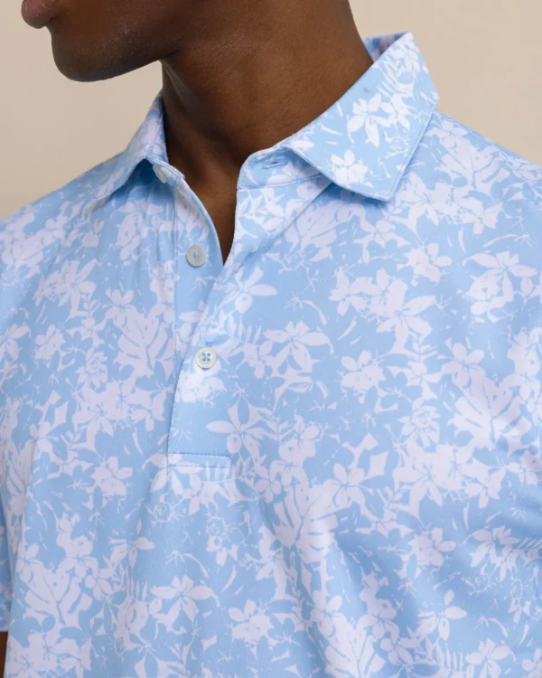 Southern Tide Driver Island Blooms Printed Polo< Polo Shirts