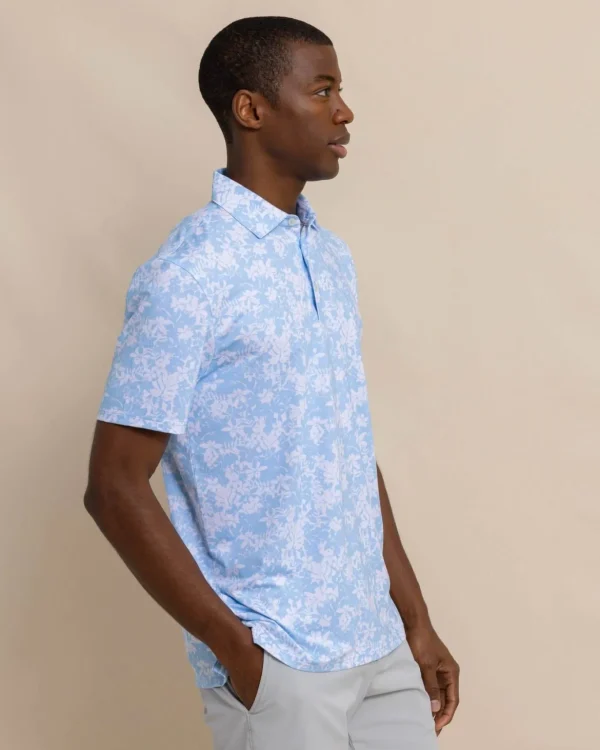 Southern Tide Driver Island Blooms Printed Polo< Polo Shirts