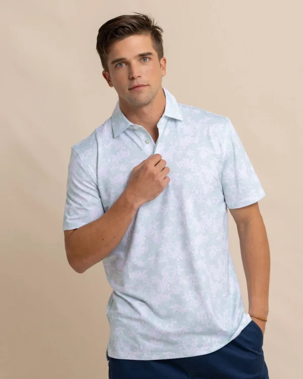 Southern Tide Driver Island Blooms Printed Polo< Polo Shirts