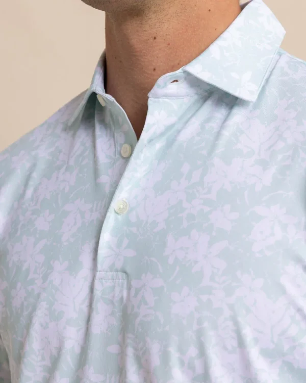 Southern Tide Driver Island Blooms Printed Polo< Polo Shirts