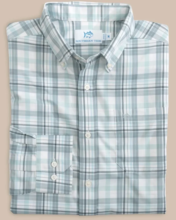 Southern Tide Durwood Plaid Intercoastal Sport Shirt< Sport Shirts & Button Downs