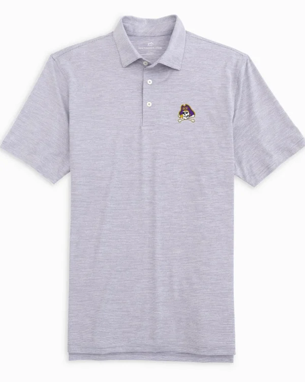 Southern Tide East Carolina Driver Spacedye Polo Shirt< Polo Shirts