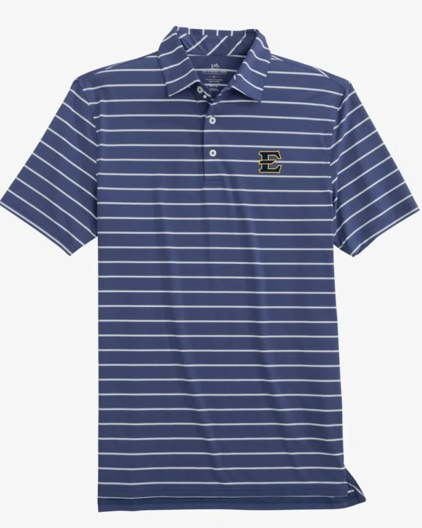 Southern Tide East Tennessee Brrr°®-Eeze Desmond Stripe Polo< Polo Shirts