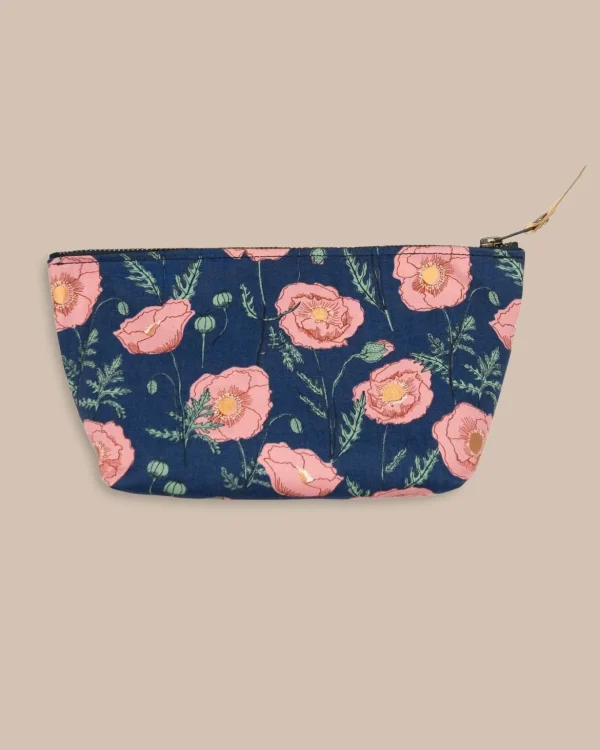 Southern Tide Floral Travel Pouch< Hats & Bags