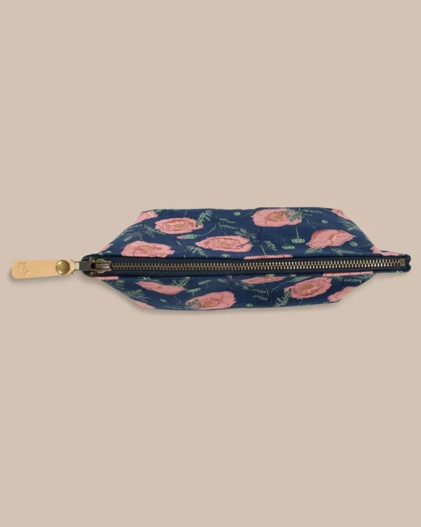 Southern Tide Floral Travel Pouch< Hats & Bags