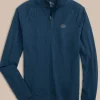 Southern Tide Florida Gators Cruiser Heather Quarter Zip Pullover< Outerwear