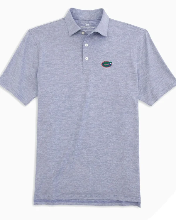 Southern Tide Florida Gators Driver Spacedye Polo Shirt< Polo Shirts