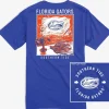 Southern Tide Florida Gators Fishing Flag T-Shirt< T-Shirts