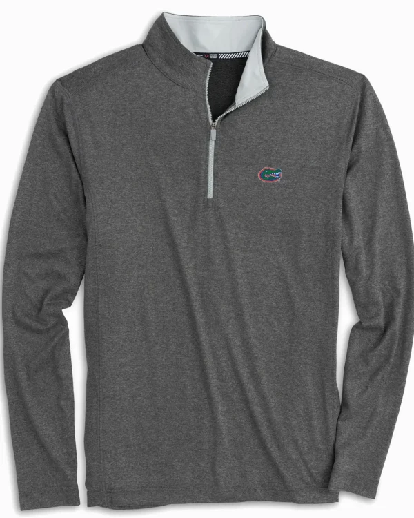 Southern Tide Florida Gators Flanker Quarter Zip Pullover< Outerwear