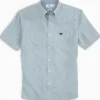 Southern Tide Florida Gators Short Sleeve Button Down Dock Shirt< Sport Shirts & Button Downs