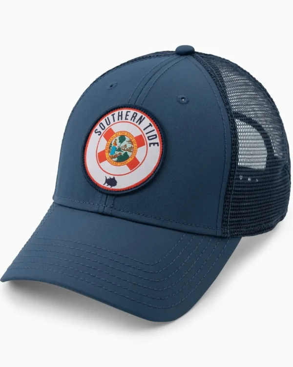 Southern Tide Florida Patch Performance Trucker Hat< Hats & Visors