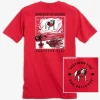 Southern Tide Georgia Bulldogs Fishing Flag T-Shirt< T-Shirts