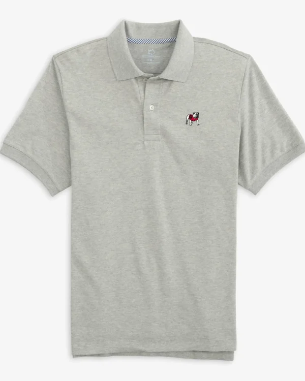 Southern Tide Georgia Bulldogs Skipjack Polo Shirt< Polo Shirts