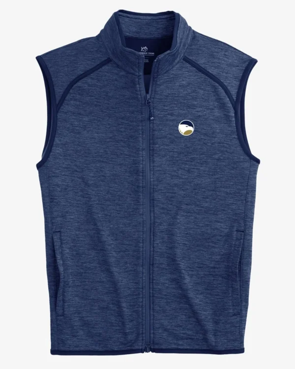 Southern Tide Georgia Southern Eagles Baybrook Heather Vest< Outerwear