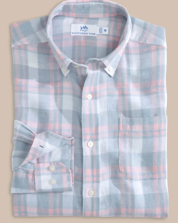 Southern Tide Headland Reedy Plaid Long Sleeve Sport Shirt< Sport Shirts & Button Downs