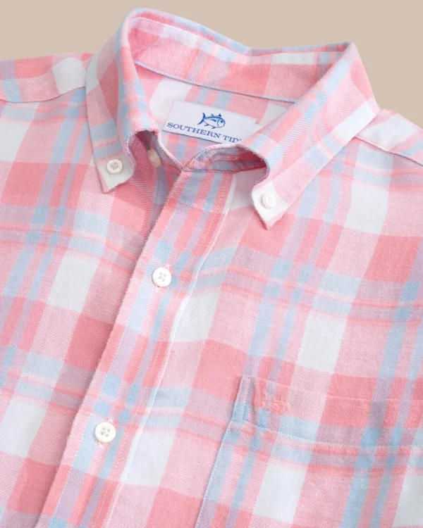 Southern Tide Headland Reedy Plaid Long Sleeve Sport Shirt< Sport Shirts & Button Downs