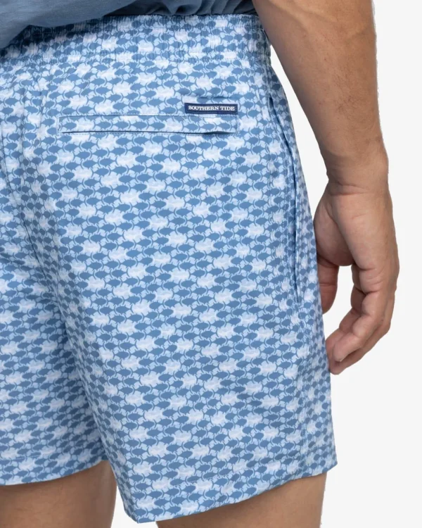 Southern Tide Heather Skipping Jacks Swim Trunk< Swim