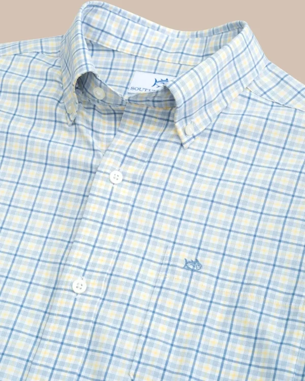 Southern Tide Intercoastal Falls Park Plaid Long Sleeve Sport Shirt< Sport Shirts & Button Downs