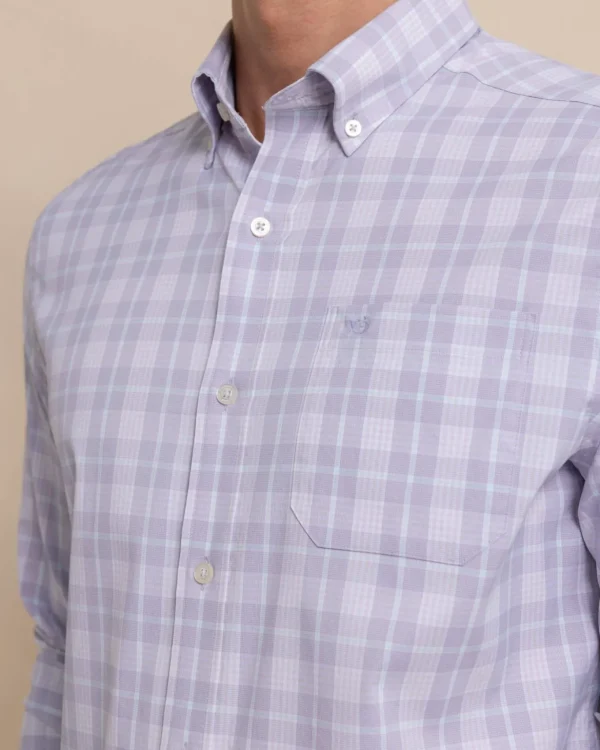 Southern Tide Intercoastal Primrose Plaid Long Sleeve Sport Shirt< Sport Shirts & Button Downs