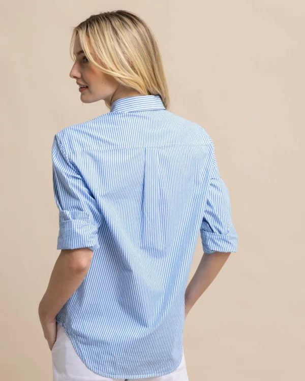 Southern Tide Katherine Stripe Shirt< Shop Gift Guide