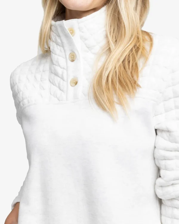 Southern Tide Kelsea Quilted Heather Pullover< Pullovers & Jackets