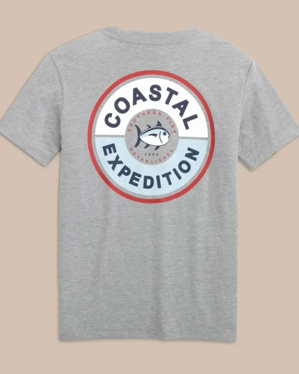 Southern Tide Kids Coastal Expedition Heather T-Shirt< Kids T-Shirts