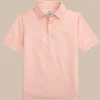 Southern Tide Kids Driver Getting Ziggy With It Printed Polo< Boys Polo Shirts