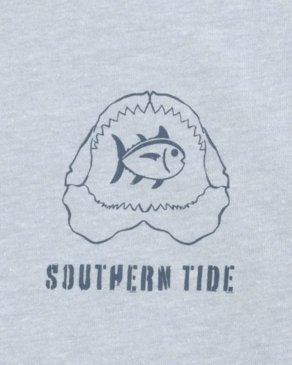 Southern Tide Kids Heather Shark Plank Short Sleeve T-Shirt< Kids T-Shirts