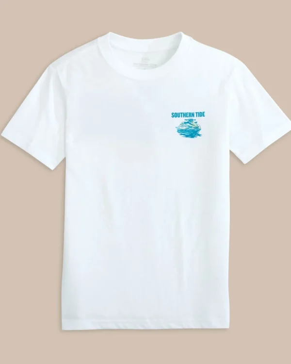 Southern Tide Kids Jet Ski-Son Short Sleeve T-Shirt< Kids T-Shirts