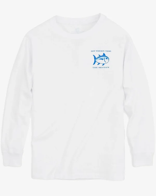 Southern Tide Kids Long Sleeve Original Skipjack T-Shirt< Kids T-Shirts