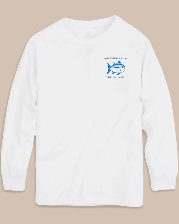 Southern Tide Kids Long Sleeve Original Skipjack T-Shirt< Kids T-Shirts