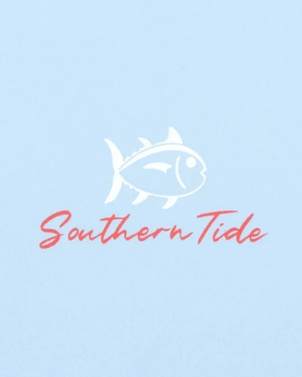 Southern Tide Kids Red, White, And Lure Long Sleeve Performance T-Shirt< Kids T-Shirts