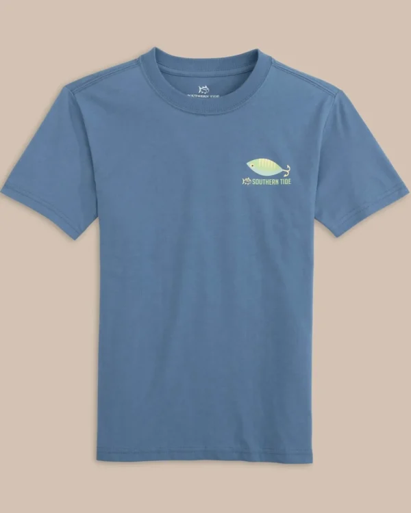 Southern Tide Kids Skipjack Lure Fill Short Sleeve T-Shirt< Kids T-Shirts