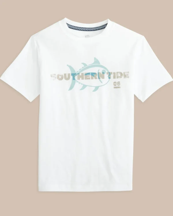 Southern Tide Kids St Overlay Performance Short Sleeve T-Shirt< Kids T-Shirts