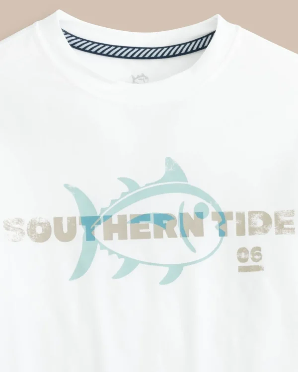 Southern Tide Kids St Overlay Performance Short Sleeve T-Shirt< Kids T-Shirts