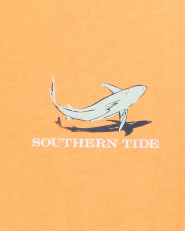 Southern Tide Kids Yachts Of Sharks Short Sleeve T-Shirt< Kids T-Shirts