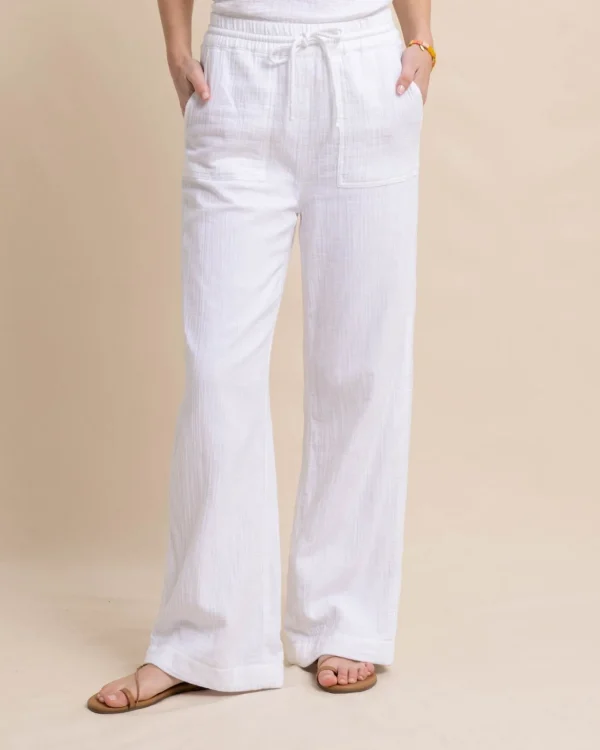 Southern Tide Laken Wide Leg Pant< Leggings & Pants