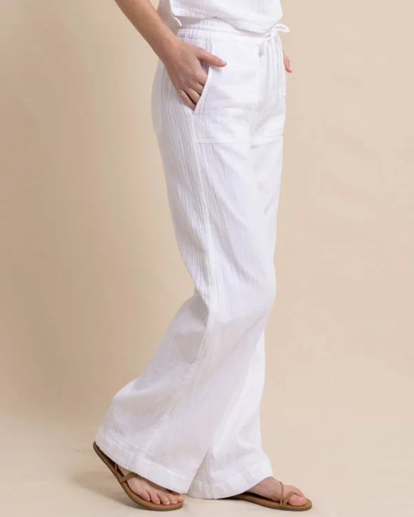 Southern Tide Laken Wide Leg Pant< Leggings & Pants