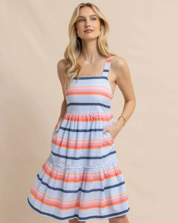 Southern Tide Linsey Set Sail Stripe Dress< Dresses