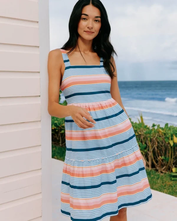 Southern Tide Linsey Set Sail Stripe Dress< Dresses