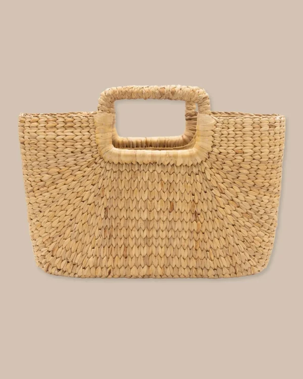 Southern Tide Mini Woven Rattan Tote< Hats & Bags