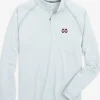 Southern Tide Mississippi State Bulldogs Scuttle Heather Quarter Zip< Outerwear