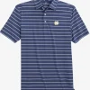 Southern Tide Notre Dame Fighting Irish Brrr°®-Eeze Desmond Stripe Polo< Polo Shirts