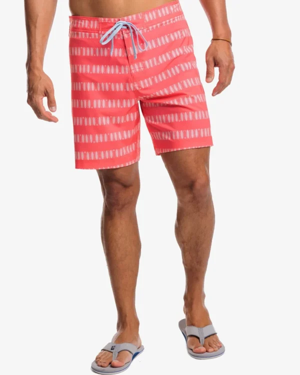 Southern Tide Paddlin' Out Printed Swim Short< Swim