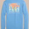 Southern Tide Pelican Sunset Long Sleeve T-Shirt< T-Shirts