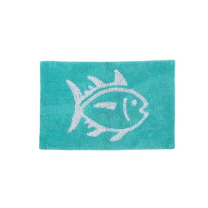 WPH Reversible Skipjack Bath Rug - 17"W X 24"L< Towels & Bath Mats